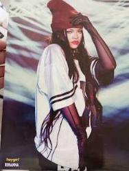 Rihanna Lady Gaga Madison Beer Hey Girl Poster Orjinal