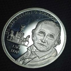 Johann Gottfried Schadow Gümüş Madalyon