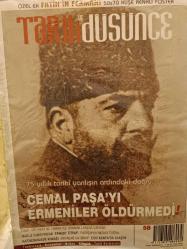 TARİH VE DÜŞÜNCE MAYIS 2005 SAYI 58  cemal paşayı ermeniler öldürmedi - Fatih Fermanı eki