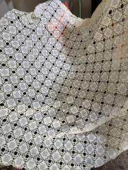 160x160 cm hiç kullanılmamış çeyiz işi dantel masa örtüsü