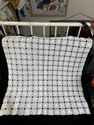 80x80 cm beyaz dantel örtü