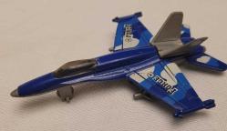 LOT.7 » BOMBALARIYLA METAL SAVAŞ UÇAĞI MODEL. KOLEKSİYONDAN. TEK TEKERİ EKSİK.