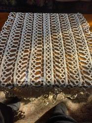 140x50 cm floş ip runner