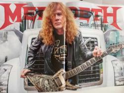 Megadeth Monowar Maria Brink Motörhead Orjinal Blue Jean Poster