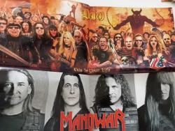 Manowar ,Destruction ,Evanescence Orjinal Blue Jean Poster