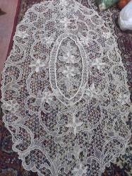 Dantel anglez 150x55 cm masa örtüsü