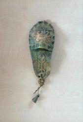 EL YAPIMI DUVAR SÜSÜ SERAMİK TERLİK