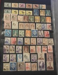 LOT.1 » DAMGALI ATATÜRK PULLARI / 2 KARTELA - 120 ADETTEN FAZLA