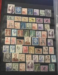 DAMGALI ATATÜRK PULLARI / 2 KARTELA - 120 ADETTEN FAZLA