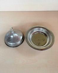 198 GR BAKIR ŞEKERLİK BAKIR SAHAN ESKİLERDEN METAL ŞEKERLİK VİTRİN SÜSÜ