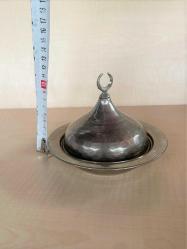 198 GR BAKIR ŞEKERLİK BAKIR SAHAN ESKİLERDEN METAL ŞEKERLİK VİTRİN SÜSÜ