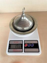 198 GR BAKIR ŞEKERLİK BAKIR SAHAN ESKİLERDEN METAL ŞEKERLİK VİTRİN SÜSÜ