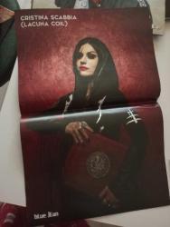 Flora Cash Cristina Scabbia Billie Eilish Orjinal Blue Jean Poster