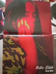 Flora Cash Cristina Scabbia Billie Eilish Orjinal Blue Jean Poster