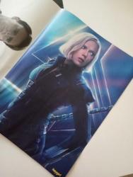 Beyonce Camilla Cabello Scarlett Johansson Avengers Hey Girl Dergisi Posterleri