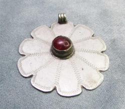 AnTiKa OSMANLI GÜMÜŞ AKİK TaŞLı BüYüK KOLYE UCU...