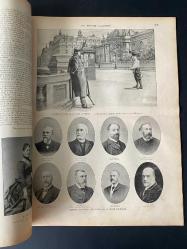 LE MONDE ILLUSTRE taş baskı 125 yıllık gazete