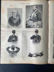 LE MONDE ILLUSTRE taş baskı 125 yıllık gazete