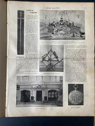 LE MONDE ILLUSTRE taş baskı 125 yıllık gazete