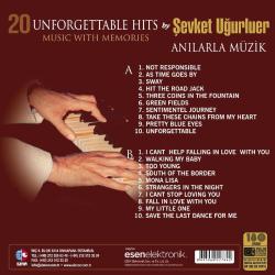 20 Unforgettable Hits Anılarla Müzik 1 (Plak) Şevket Uğurluer
