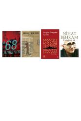 68 Anılarım... +3 Adet Edebiyat Kitabı