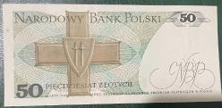 POLONYA 50 ZLOTI 1988  ÇİL KAĞIT  PARA