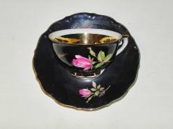 20113-KOLEKSİYONLUK GERMANY S W BAVARIA DAMGALI PORSELEN KAHVE FİNCANI