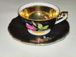 20113-KOLEKSİYONLUK GERMANY S W BAVARIA DAMGALI PORSELEN KAHVE FİNCANI