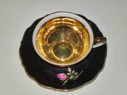 20113-KOLEKSİYONLUK GERMANY S W BAVARIA DAMGALI PORSELEN KAHVE FİNCANI