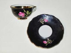 20113-KOLEKSİYONLUK GERMANY S W BAVARIA DAMGALI PORSELEN KAHVE FİNCANI