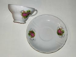 20119-KOLEKSİYONLUK FINE PORCELAIN DAMGALI KAHVE FİNCANI