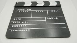 AHŞAP, FİLM KLAKETİ 100