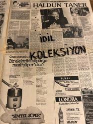 HAFTANIN SESİ GAZETESİ - DOĞUM GÜNÜ HEDİYESİ (TURKİSH - NEWSPAPER) - 25 OCAK 1985 - SAYI : 4 - TAM TAKIM 12 SAYFADIR -Serpil Çakmaklı-Sinan Çetin-İlyas Salman-Temel Gürsu-Cüneyt Arkın-Müjde Ar-Ahu Tuğba-Oya Aydoğan-Muazzez Abacı-İbrahim Tatlıses-Nesrin Topkapı-Canan Özbek-Berrin Tuncel-Ajda-Gökben-Kaya Mutlu-Ali Bars-Hülya Süer-Fahrettin Aslan-Nükhet Duru-Sezen Aksu-Emel Sayın-Oğuz İslamoğlu-Ümit Yaşar Oğuzcan-Sabri Demirdöğen-Ayşegül Ünsal-Kenan Kalav-Salih Kırmızı-Suna Yıldızoğlu-Osman F. Seden-Tarık Akan-Perihan Savaş-Tuncay Demirtaş-Kemal Sunal-Tijen Erman-Hülya Avşar-Müzeyyen Senar-Feraye-Zeki Müren-İbrahim Tatlıses-Derya Tuna-Remzi Eren-Lokman Kondakçı-Ertan Öztaş-Faik Zambak-Adnan Şenses-Hayal Davran-Şahin Gök-Orhan Gencebay-Sevim Emre-Rüçhan Adlı-Haldun Taner-Zeliha Mildi-Metin Akpınar-Zeki Alasya-Engin Cezzar-Selami Şahin-Didem Karadeniz-Hülya Işıl-Serpil Benay-Erdem Kılıç