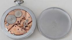 SWISS İSVİÇRE OMEGA MARKA ORİJİNAL ANTİK KURMALI MUHTEŞEM BAKIMLI SİYAH KADRAN CEP SAATİ 1RRR1AA1 ÇOK NADİR