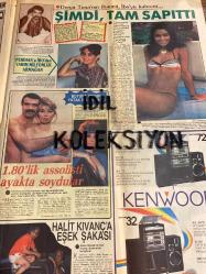 HAFTANIN SESİ GAZETESİ - DOĞUM GÜNÜ HEDİYESİ (TURKİSH - NEWSPAPER) - 28 HAZİRAN 1985 - SAYI : 26 - TAM TAKIM 12 SAYFADIR -Rüçhan Adlı-Türkan Şoray-Abdullah Deveci-Hülya Koçyiğit-Ajda Pekkan-Atıf Yılmaz-Banu Alkan-Serdar Gökhan-Mine Mutlu-Seyyal Taner-Yılmaz Zafer-Müjde Ar-Nur Sürer-Cemil İpekçi-Nazmi Özer-Berrin Özer-Gülşen Gürsoy-Neşe Aksoy-Deniz Akbulut-Derya Tuna-İbrahim Tatlıses-Perihan Savaş-Ayşe Tunalı-Bülent Bilgiç-Halit Kıvanç-Cihan Ünal-Nazan Şoray-Yağmur-Osman Seden-Emin Balın-Bülent Ersoy-Necla Poyraz-Zerrin Özer-Okay Özbalcı-Mihriban Şenel-Yaşar Özbalcı-Meral Zeren-Fikret Hakan-Cüneyt Arkın-Kadir İnanır-Nilgün Atılgan-Canan Ceylan-Nilay Bora-Meral Bano-Yüksel Gözen-Leman Akçatepe-Enat Alinçe-Abidin Görsev-Ruşşo Şener-Ayhan Işık-Leyla Sayar-Onat Kutlar-Ömer Kavur-Yusuf İle Kenen-Ali Özgentürk-Hazal Tılsım-Atıf Yılmaz-Philippe Jalladeau-Gülin Yazar-Sezen Aksu-Yasemin Kumaya-Gönül Yazar-Burhan Çaçan-İlhan İrem-İlhan Şeşen-Harika Avcı-Debor Hülya Avşar-Derya Baykal-Deniz Baykal