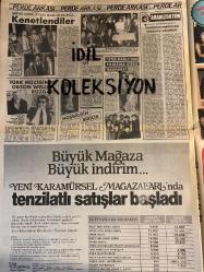 HAFTANIN SESİ GAZETESİ - DOĞUM GÜNÜ HEDİYESİ (TURKİSH - NEWSPAPER) - 24 OCAK 1986 - SAYI : 4 - TAM TAKIM 12 SAYFADIR -Serpil Çakmaklı-Tarık Akan-Şerif Gören-Alev Sayın-Çeçilya Daymaz-Niyazi Daymaz-Linda Blair-Sait Sevil-Fikret Hakan-Selma Güneri-Cemil Turan-Gülşüm Turan-Elif Pektaş-Ağah Özgüç-Oya Demir-Sönmez Yıkılmaz-Sevim Tuna-Halit Pekpak-Mümin Uslubaş-Sezen Aksu-Onno Tunç-Orhan CEHRE-Bülent Ersoy-Burhan Temeltaş-Murat Soydan-Fevzi Kızıltaşoğlu-Muazzez Abacı-Ergü Batarya-Selahattin Eroğlu-Zeynep-Asım Erken-Orhan Gencebay-Ali Gencebay-Melek Ayberk-Mine Mutlu-Ergün Öztaç-Bülent Bilgiç-Müjdat Gezen-Sündüs Ünsü-Metin Milli-Orson Welles-Nazım Hikmet-Perna Kutman-İbrahim Tatlıses-Burhan Bayer-Fatma Belgen-Nihal Yüksel-Kadir İnanır