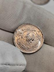 Sultan Reşat 1327/4 Nikel 5 Para Çil