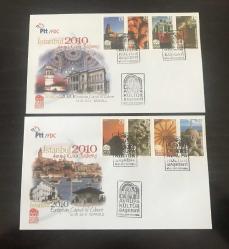 LOT.1 » 2010 YILI İSTANBUL 2010 AVRUPA KÜLTÜR BAŞKENTİ - FDC / 734 ( B-79 ) / 2 ZARF