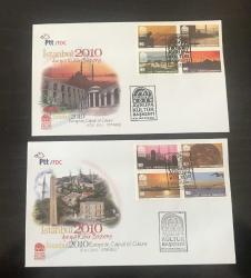 LOT.2 » 2010 YILI İSTANBUL 2010 AVRUPA KÜLTÜR BAŞKENTİ - FDC / 734 ( B-80 ) / 2 ZARF