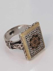 GÜMÜŞ YÜZÜK, MÜHRÜ SÜLEYMAN GRAVÜRLÜ, TEMA TEVEKKÜL