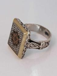 GÜMÜŞ YÜZÜK, MÜHRÜ SÜLEYMAN GRAVÜRLÜ, TEMA TEVEKKÜL