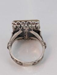 GÜMÜŞ YÜZÜK, MÜHRÜ SÜLEYMAN GRAVÜRLÜ, TEMA TEVEKKÜL