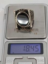 GÜMÜŞ YÜZÜK, ONİX TAŞLI