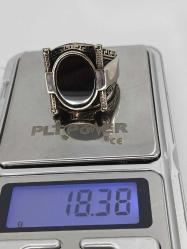 GÜMÜŞ YÜZÜK, ONİX TAŞLI