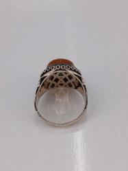 GÜMÜŞ YÜZÜK, AKİK TAŞLI