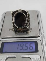 GÜMÜŞ YÜZÜK, ONİX TAŞLI