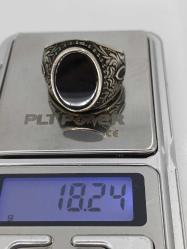 GÜMÜŞ YÜZÜK, ONİX TAŞLI