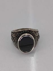 GÜMÜŞ YÜZÜK, ONİX TAŞLI