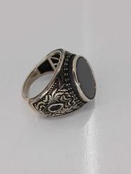 GÜMÜŞ YÜZÜK, ONİX TAŞLI