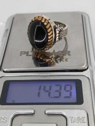 GÜMÜŞ YÜZÜK, ONİX TAŞLI